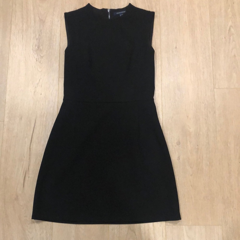French Connection Black A-Line Dress